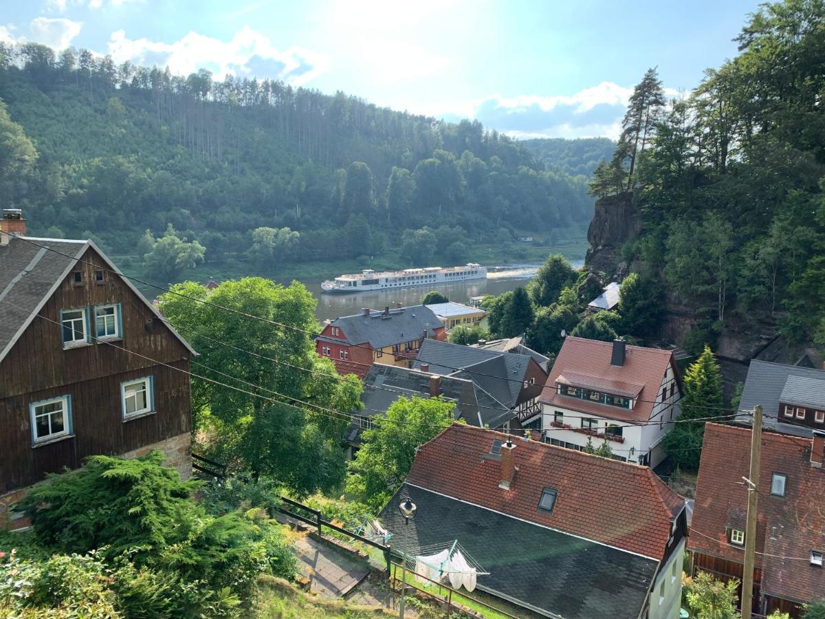 Haus Bergfriede Hotel Bad Schandau Exterior foto